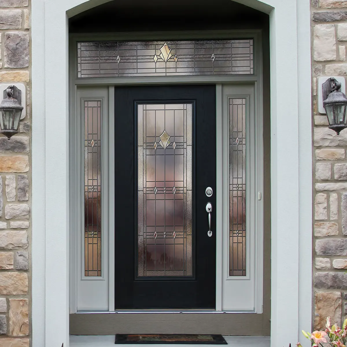 Entry door styles, glass and hardware options offered in the Kansas City metro