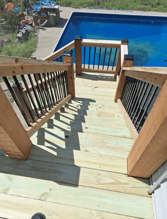 Custom deck project by Shinnova Home