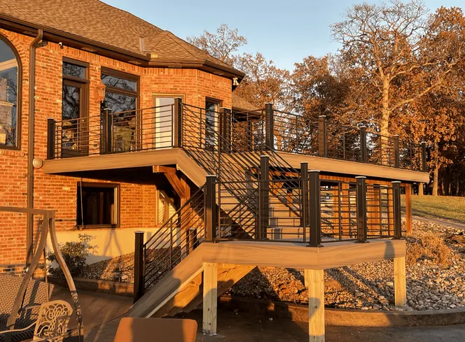 Custom deck project by Shinnova Home