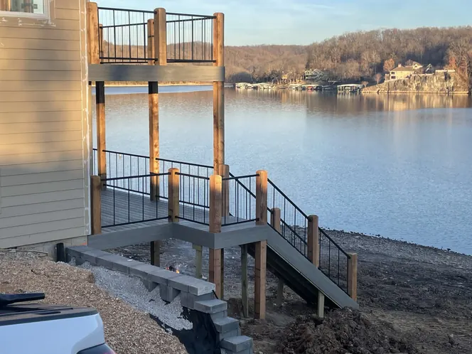 Custom deck project by Shinnova Home